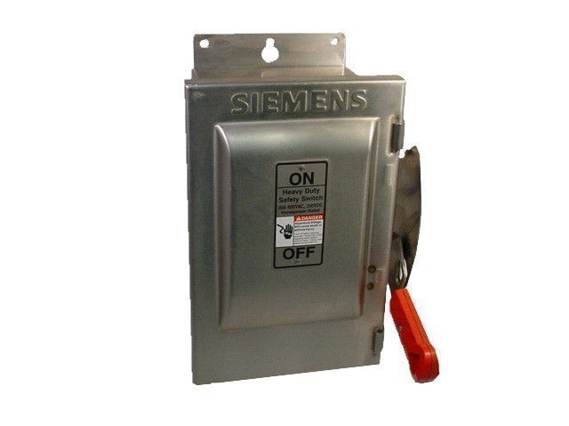 SIEMENS HNF361S 30A 600V 3PK 3Ph N4X NONFUSED NEW