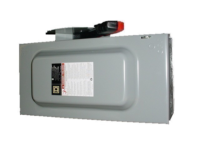 SQUARE D H362N 60A 600V 3PK 3Ph N1 FUSED NEW