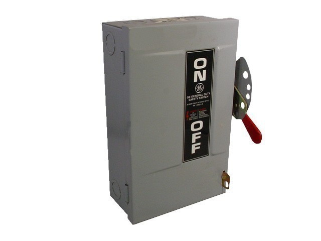 GE TGN3323 100A 250V 3PK 3Ph N1 NONFUSED USED