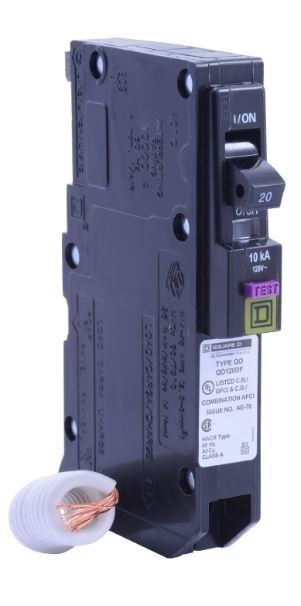 SQUARE D QO120DF N 20A 120V 1P {AIC}K NEW