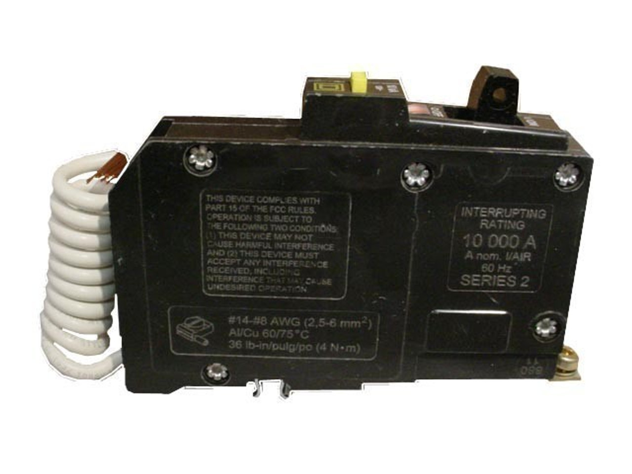SQUARE D QOB120GFI N 20A 120V 1P NEW