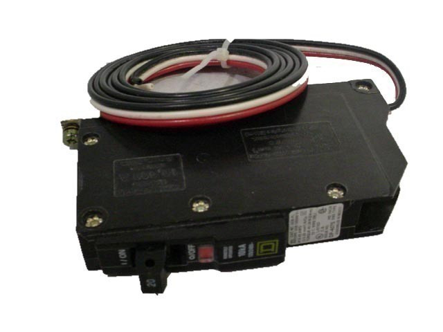 SQUARE D QO120PL5393 U 20A 120V 1P 10K USED