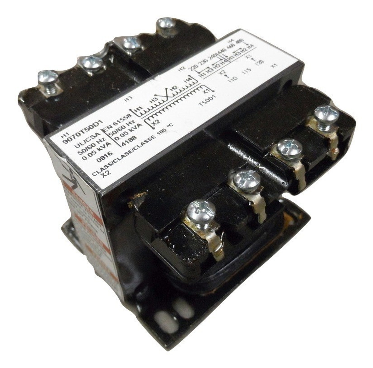 SQUARE D 9070T50D1 N .050KVA 220-480Pri. 110-120Sec. NEW