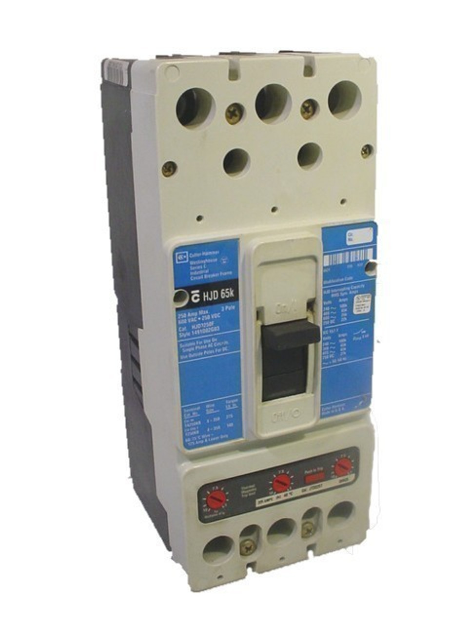 CUTLER HAMMER JDC3200 N 200A 600V 3P NEW