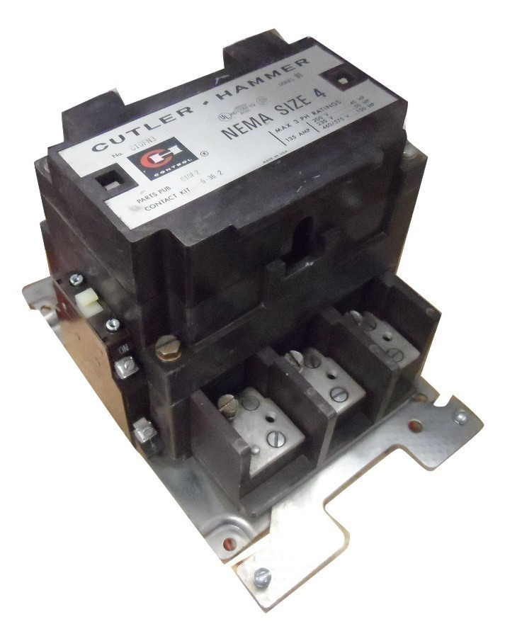 CUTLER HAMMER C10GN3BA U 270A 600V 3P Coil240 USED