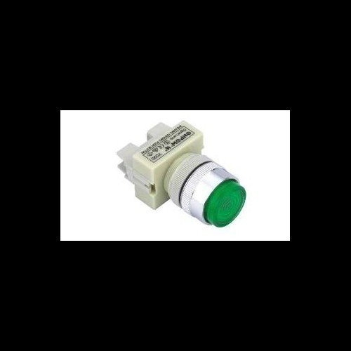 YAGI Y090-22G/G N 10A 120V NEW Illuminating Green 22mm LED Extended Momentary Switch Pushbutton