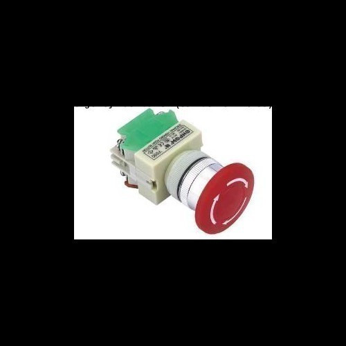 YAGI Y090-TS/R N 10A 120V NEW Red Non-Illuminated Mushroom Twist Pushbutton