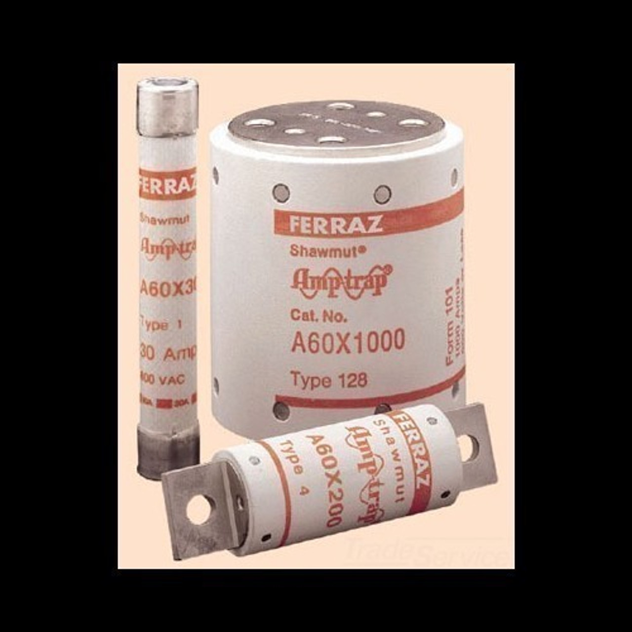 FERRAZ SHAWMUT A60X250-4 250A 600V Class 4 NEW FERRAZ SHAWMUT A60X250-4 250A 600V Class 4 NEW