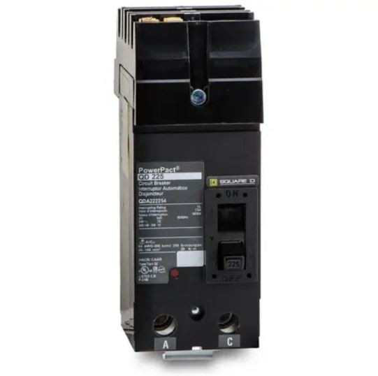 SQUARE D QDA222254 N 225A 240V 2P NEW BC PHASE