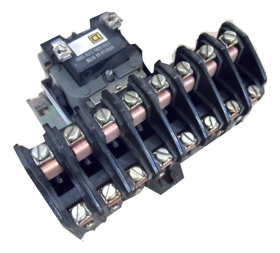 SQUARE D 8903LO80V02 N 30A 600V 8P Coil120 VAC NEW