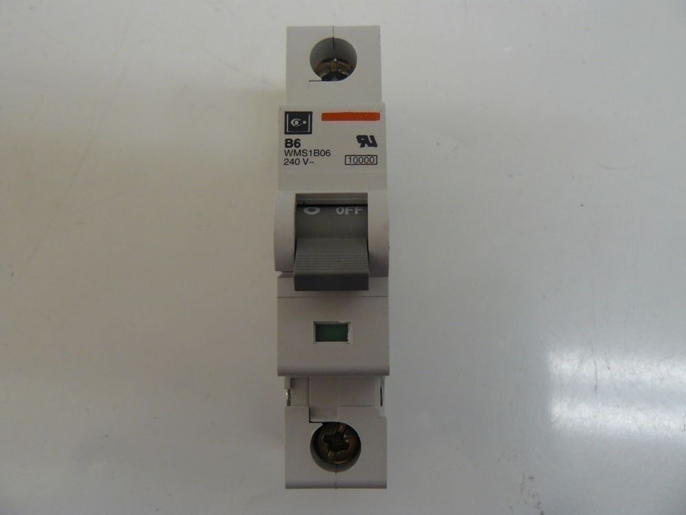 CUTLER HAMMER WMS1B06 N 6A 1P 277V NEW