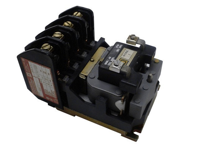 SQUARE D 8903LO40V02 N 30A 600V 4P Coil120 VAC NEWS