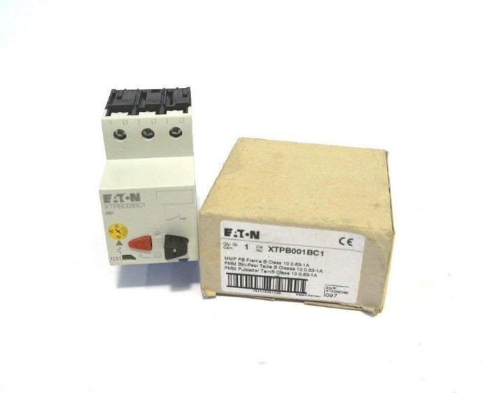 CUTLER HAMMER XTPB001BC1 N 0.63 - 1.0A 600V 3P NEW PKZM01-1