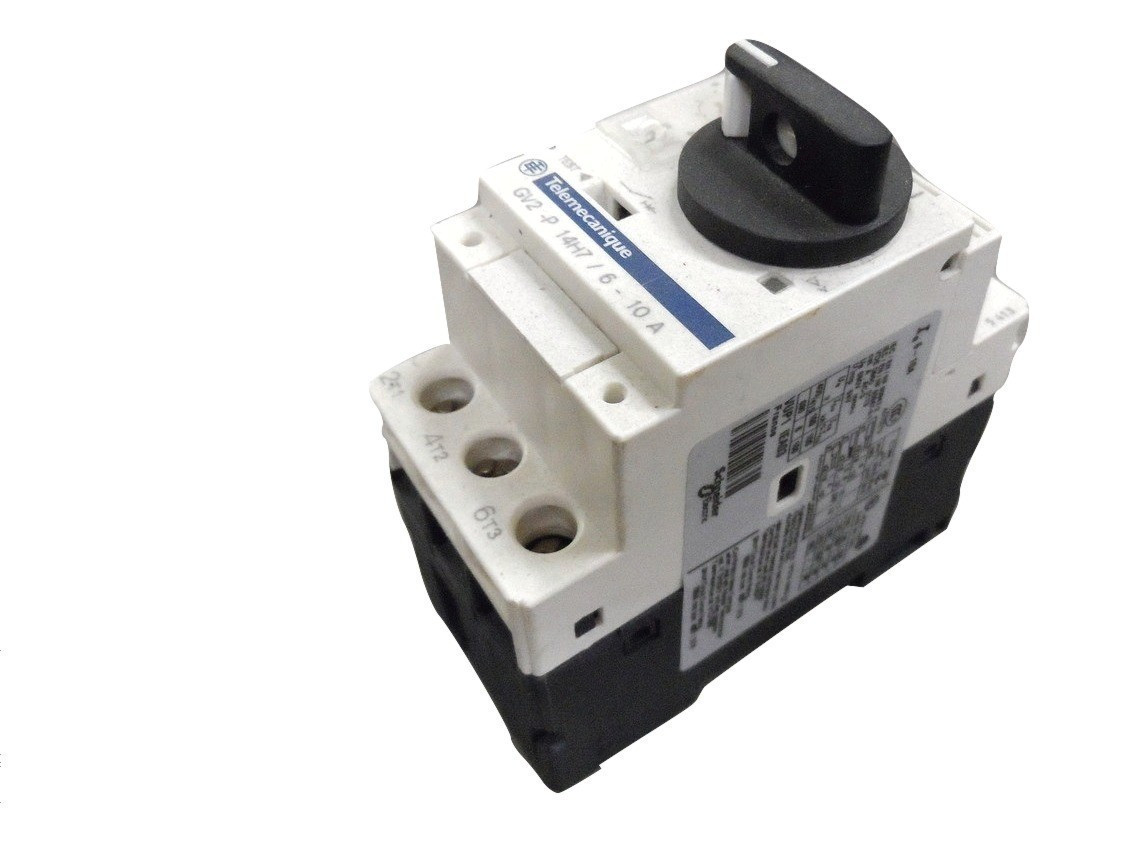 TELEMECANIQUE GV2P10 N 4 - 6.3A 600V 3P NEW