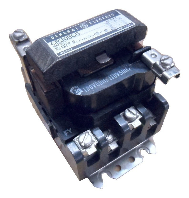 GE CR305E002 N 100A 600V 3P Coil120 VAC NEW