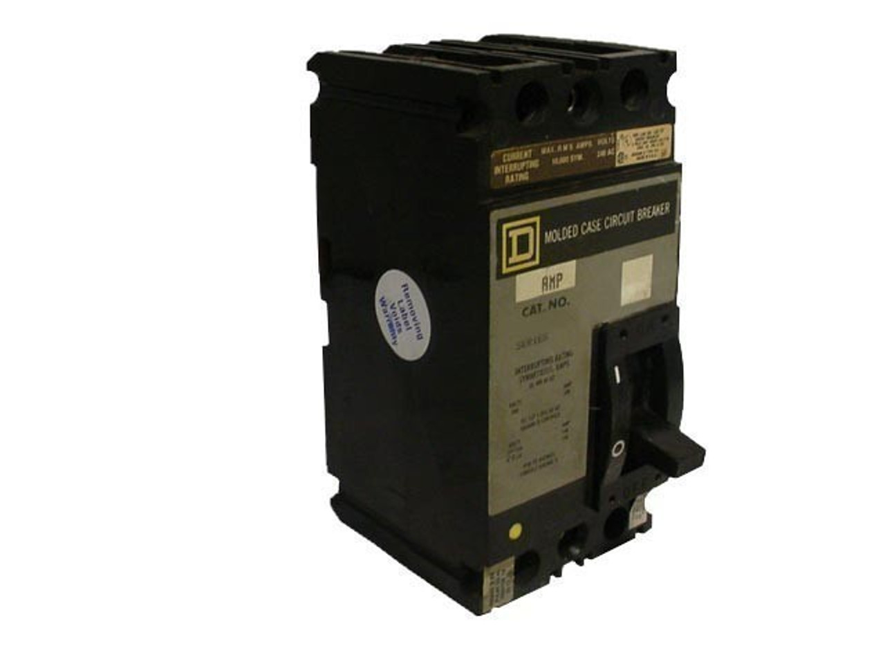 SQUARE D FAL24060 60A 480V 2P USED