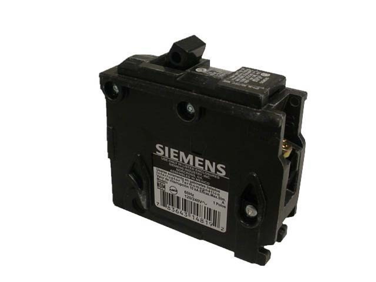 SIEMENS Q120H U 20A 120V 1P USED