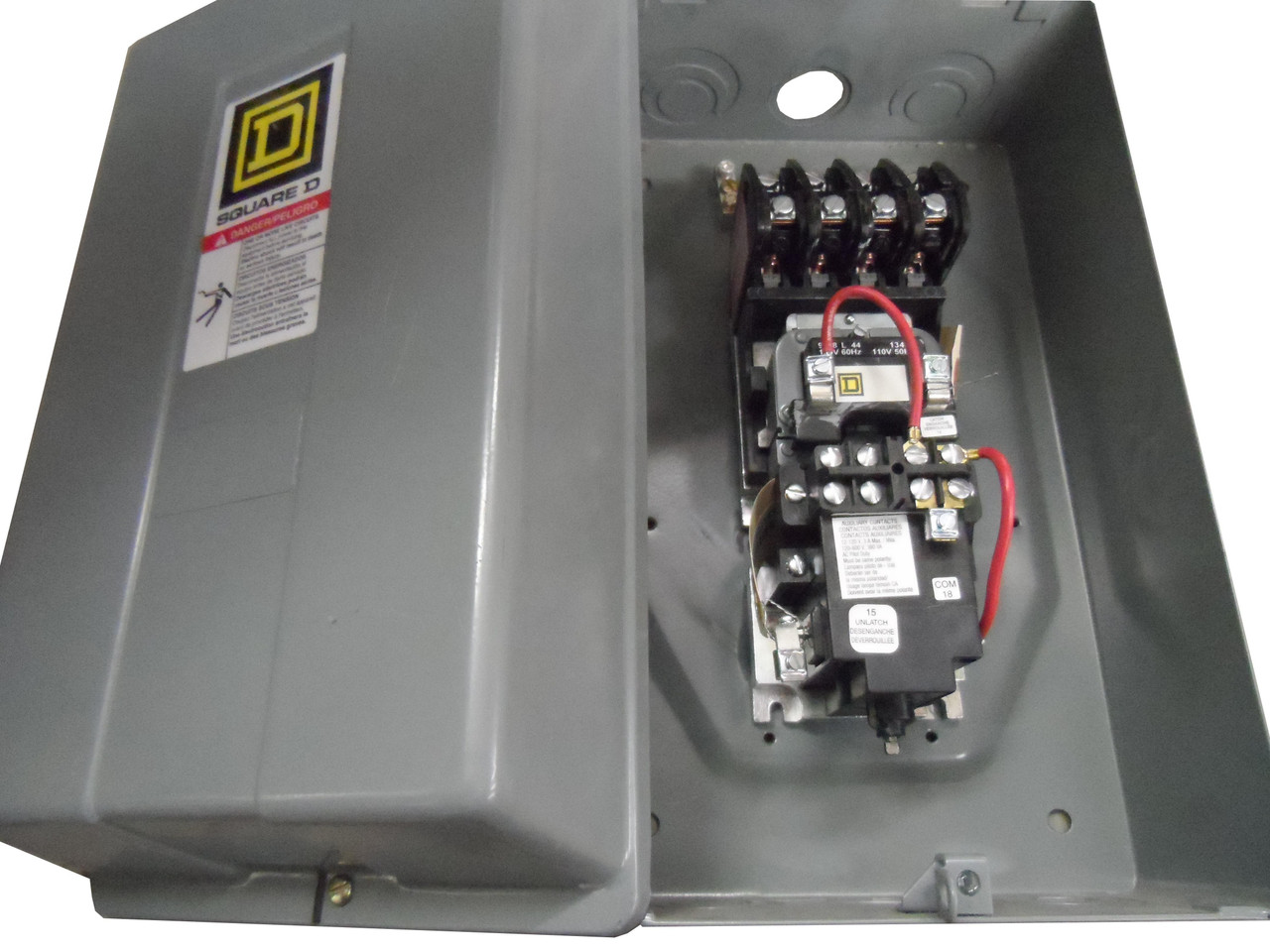 SQUARE D 8903LXG40V04 N 30A 600V 6P Coil277 VAC NEW