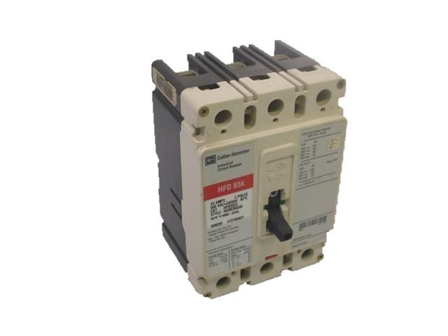 CUTLER HAMMER HFD3015 U 15A 480V 3P USED