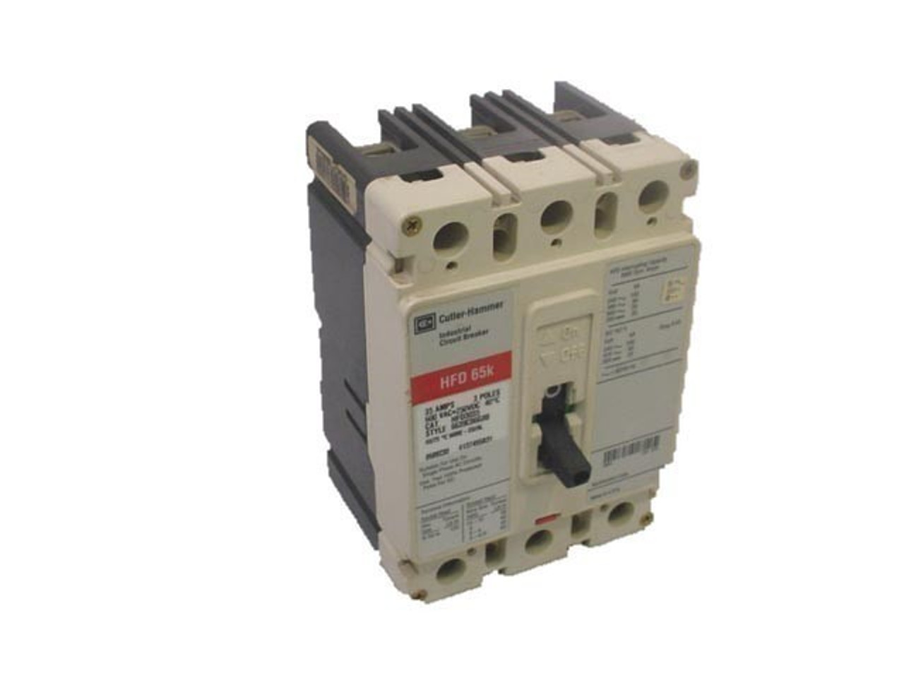 CUTLER HAMMER HFD3090 U 90A 480V 3P USED