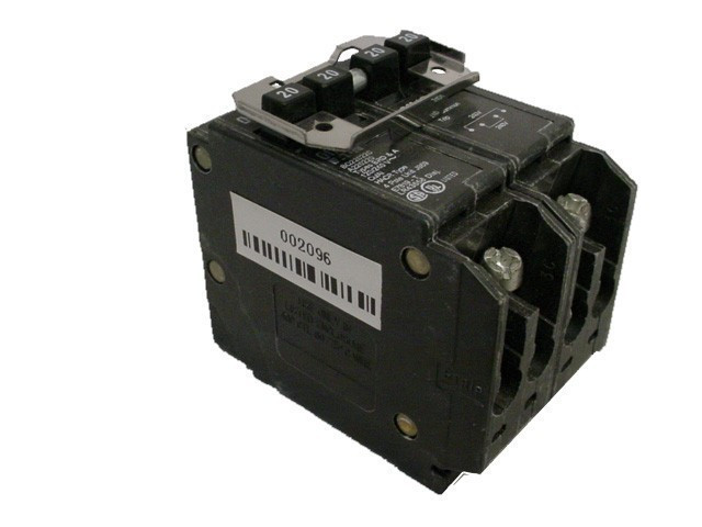 CUTLER HAMMER BQ225225 U 25/25A 240V 4P 10K USED