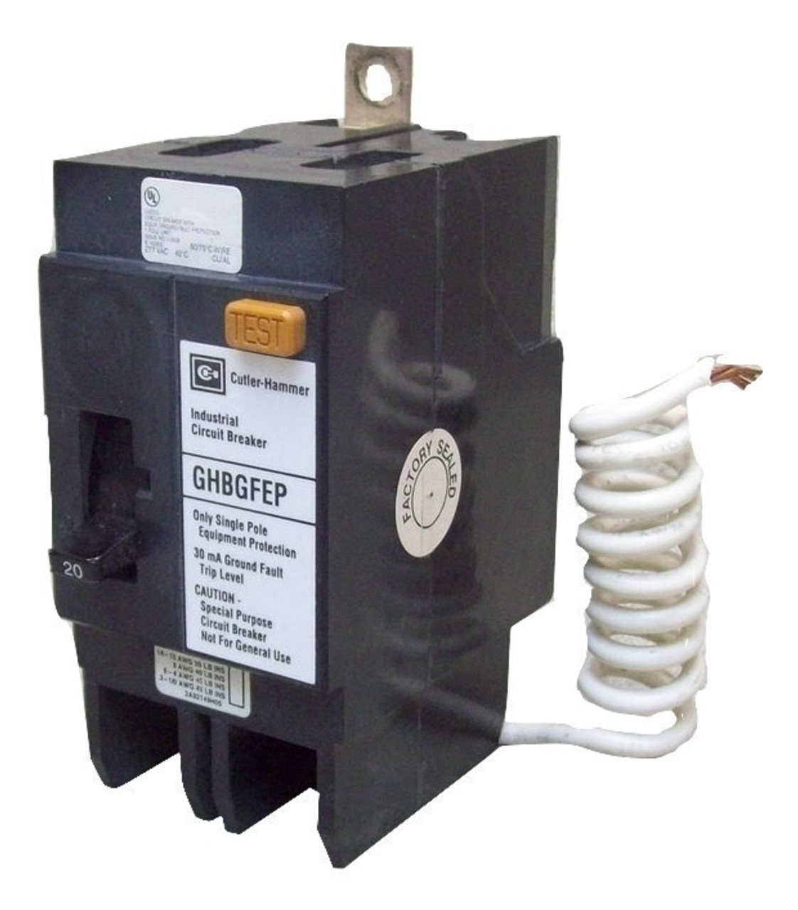 CUTLER HAMMER GHBGFEP1015 N 15A 277V 1P NEW CUTLER HAMMER GHBGFEP1015 N 15A 277V 1P NEW