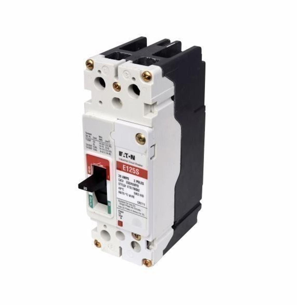 CUTLER HAMMER EGS2015FFB N 15A 2P 480V NEW CUTLER HAMMER EGS2015FFB N 15A 2P 480V NEW