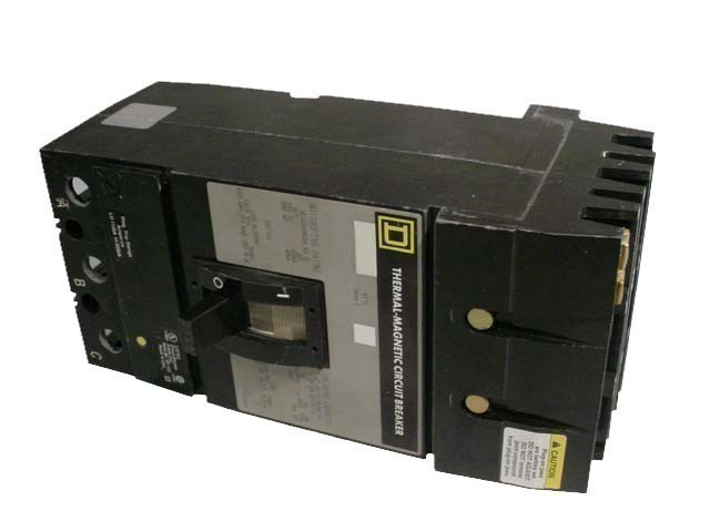 SQUARE D KA36200 U 200A 600V 3 USED