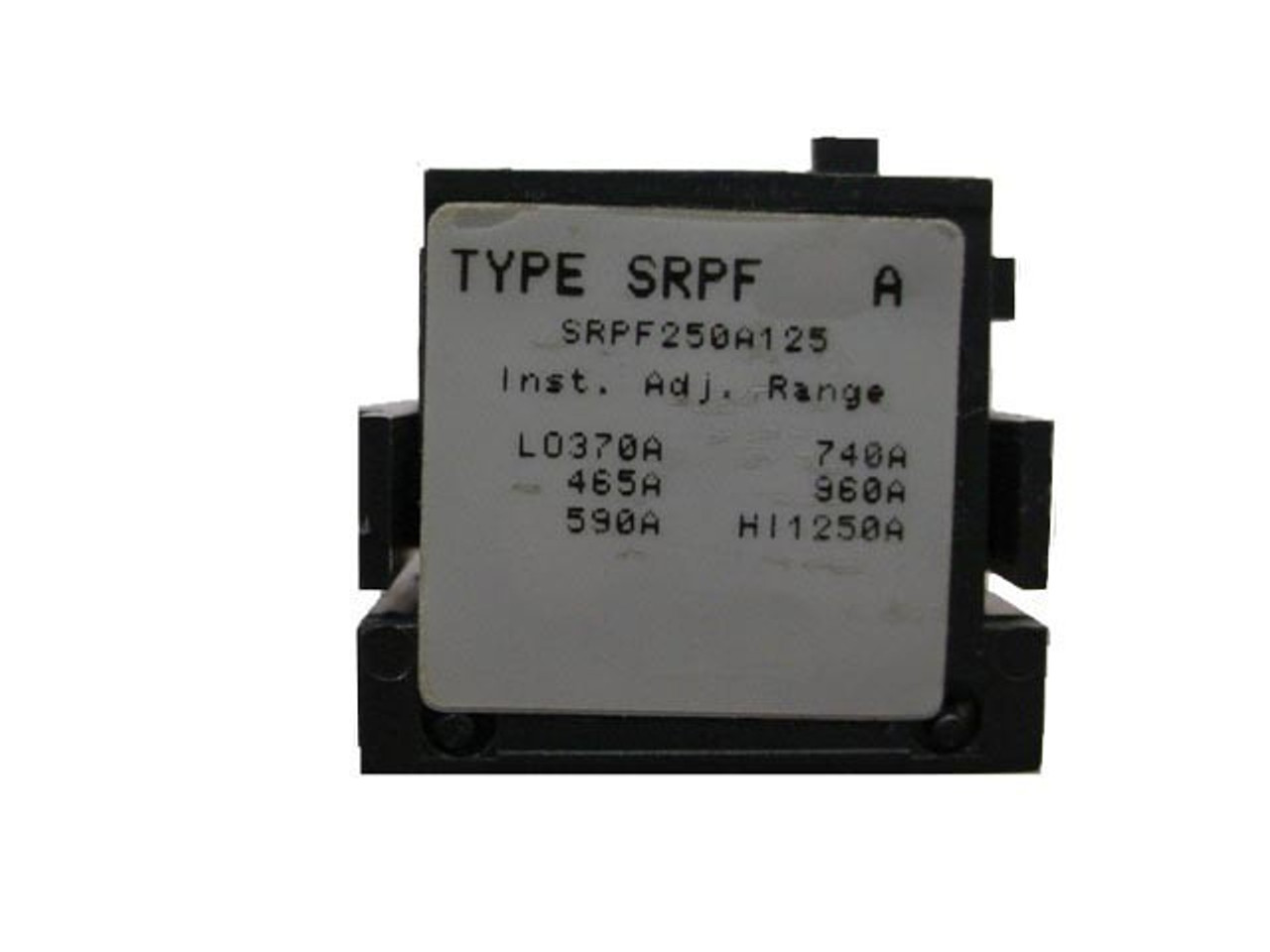 GE SRPF250A225 225A 600V 2/3P NEW SURPLUS RATING PLUG