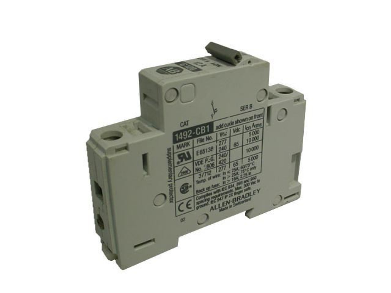 NADER NDM1-125C125-1 125A 240V 1P 10KK NEW