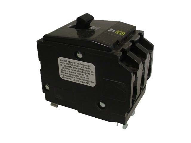 SQUARE D QO380 N 80A 240V 3P {AIC}K NEW