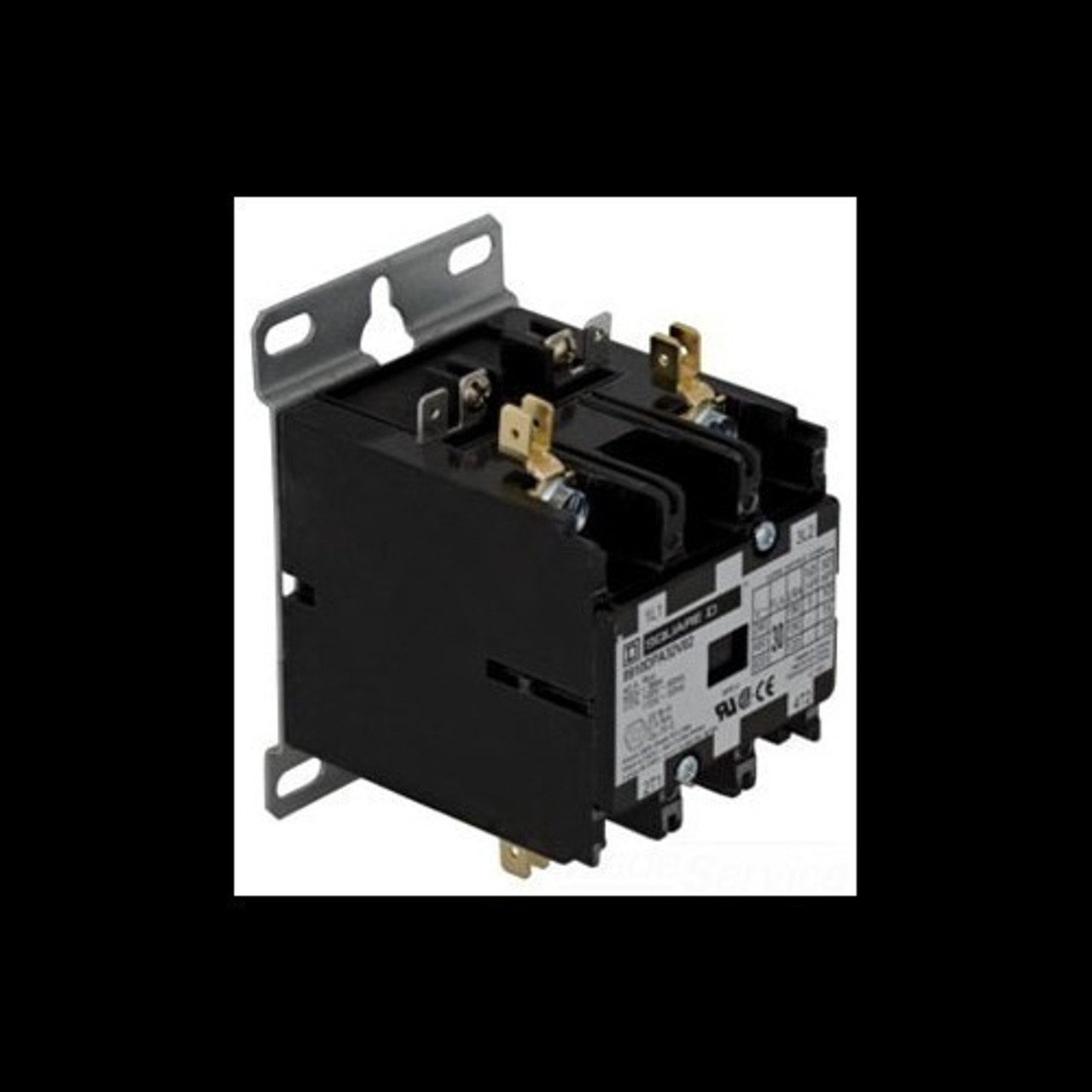 SQUARE D 8910DPA32V14 N 30A 600V 2P Coil24 VAC NEW