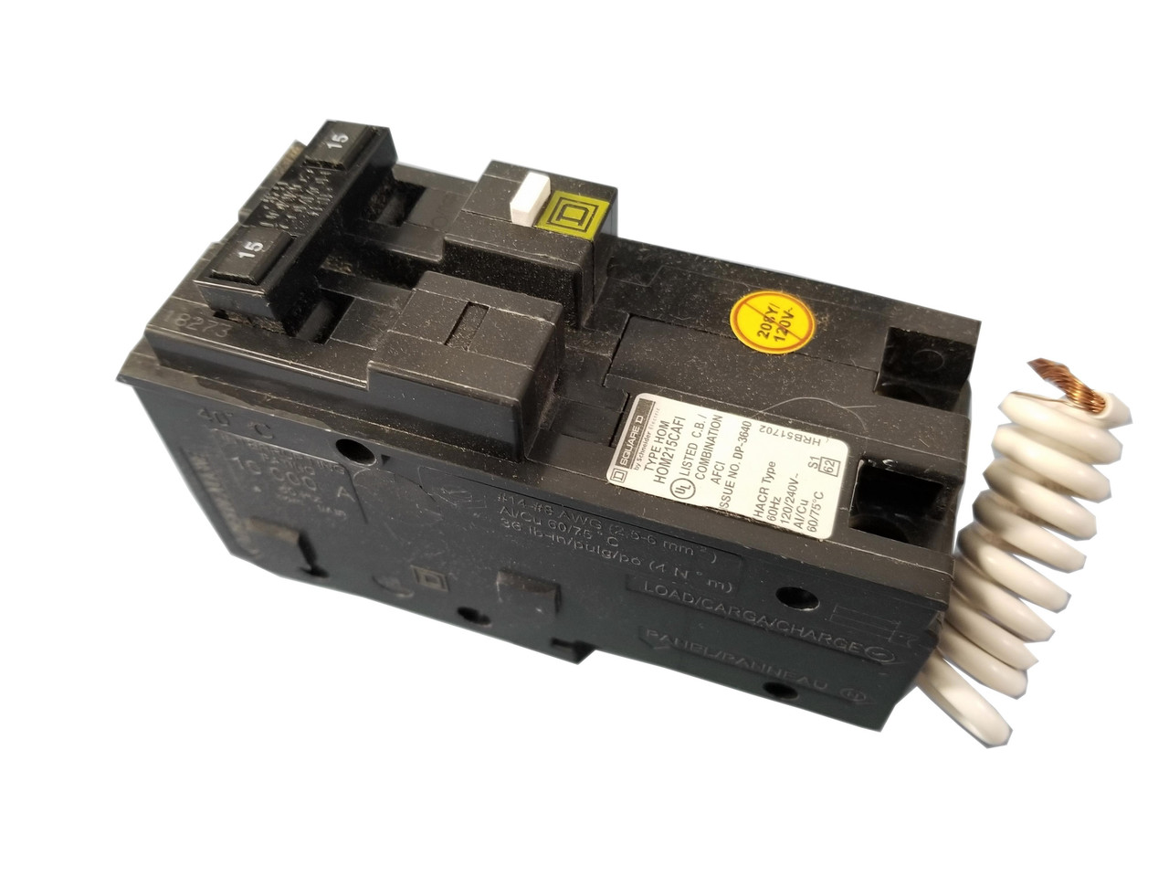 SQUARE D HOM220CAFI N 20A 240V 2P NEW