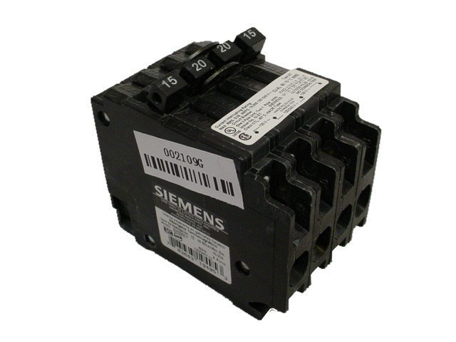 SIEMENS Q21520CT N 15/20A 120/240V 4P NEW QUAD