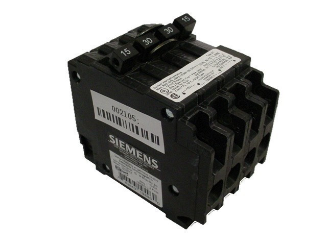SIEMENS Q21530CT N 15/30A 240V 4P NEW QUAD