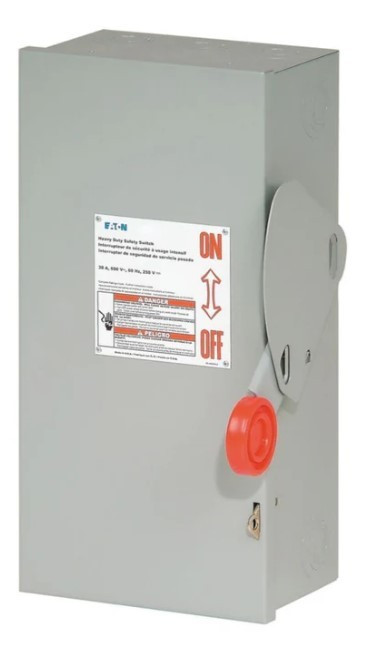 CUTLER HAMMER DH364FRK 200A 600V 3PK 3Ph N3R FUSED NEW SURPLUS