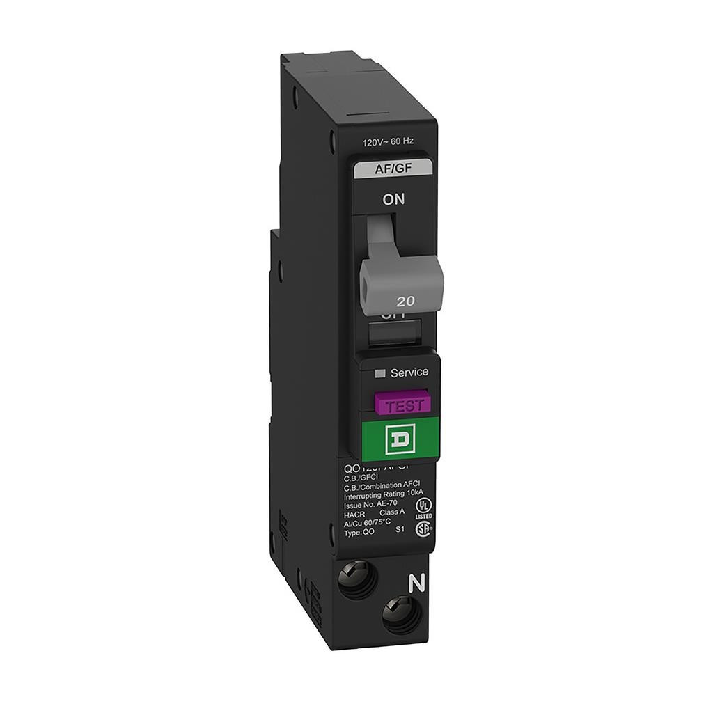 SQUARE D QO120PAFGF N 20A 120V 1P 10K NEW