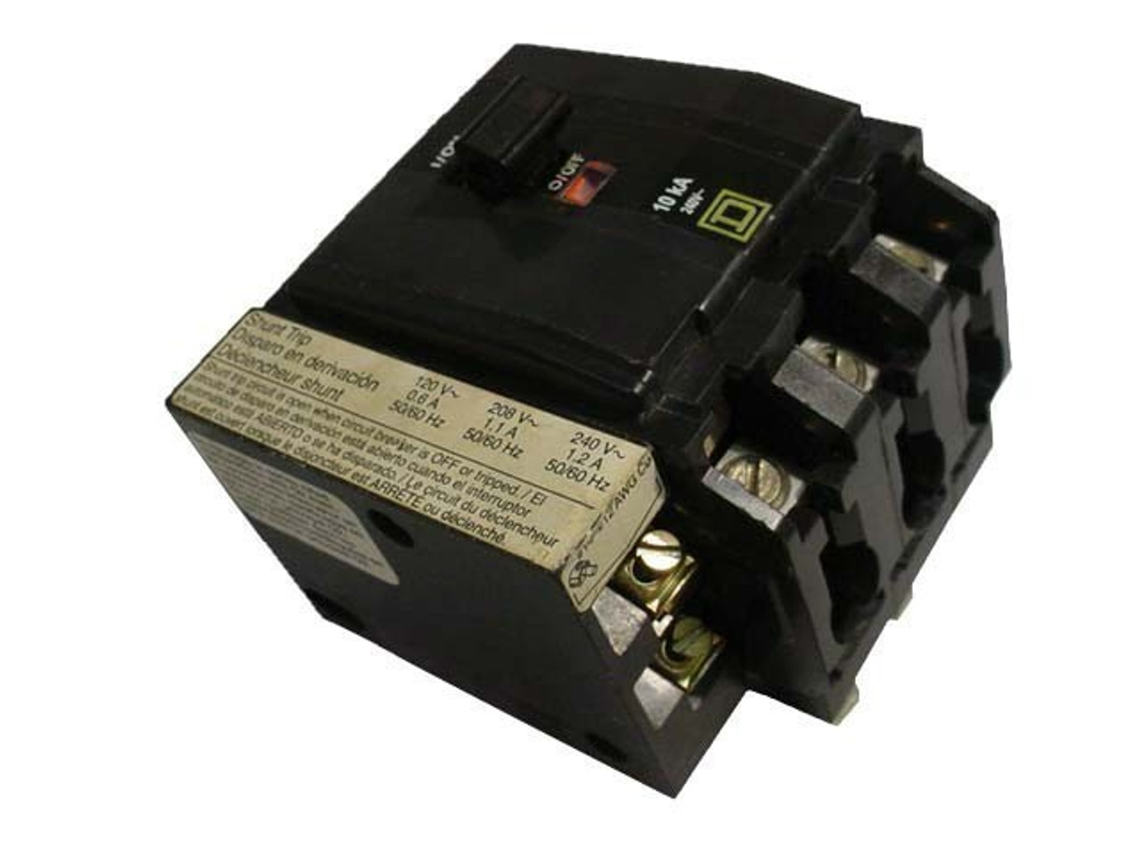 SQUARE D QO3401021 NN 40A 240V 3P 10K NEW