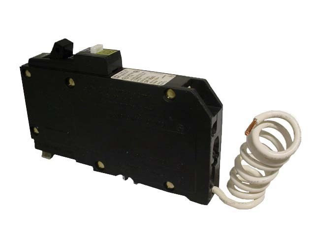 SQUARE D QOB120CAFI U 20A 120V 1P 10K USED