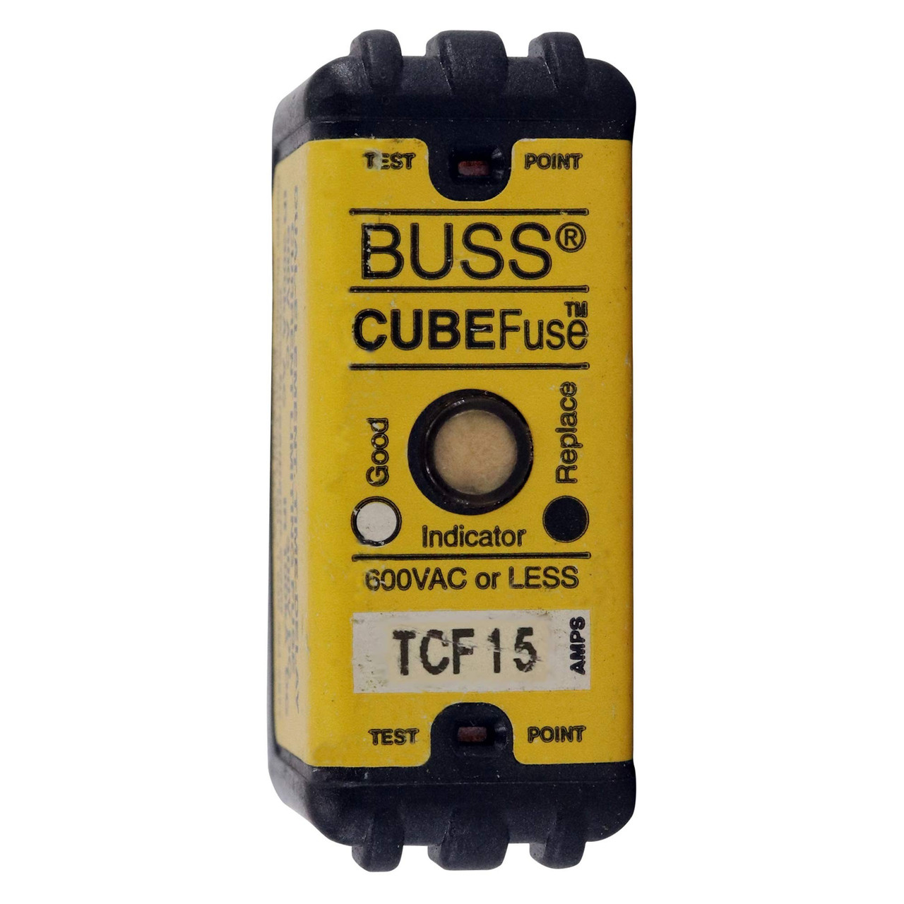 BUSSMANN TCF15 15A 600V Class J NEW