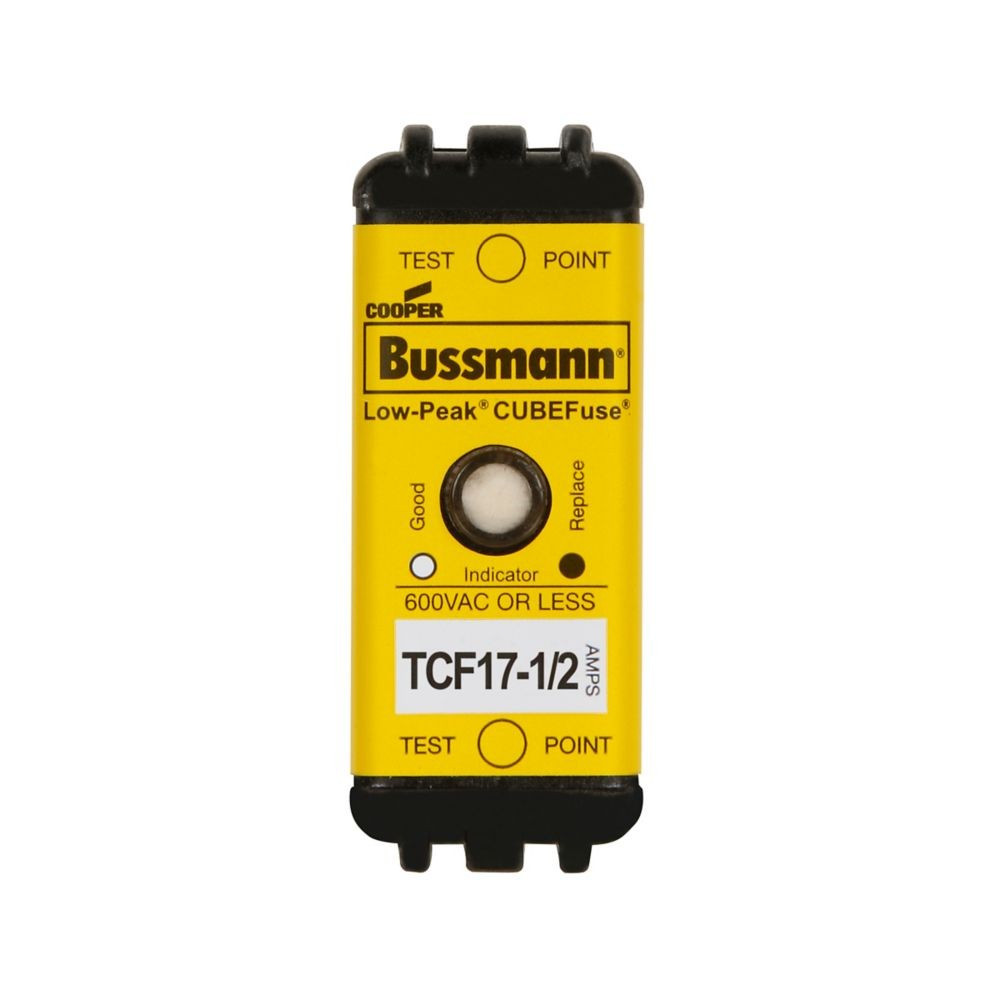 BUSSMANN TCF17-1/2 17 1/2A 600V Class J NEW