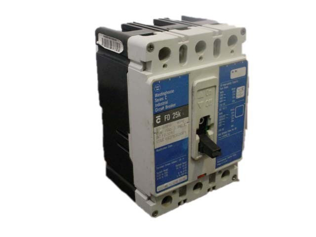CUTLER HAMMER FD3040 BU 40A 600V 3P USED