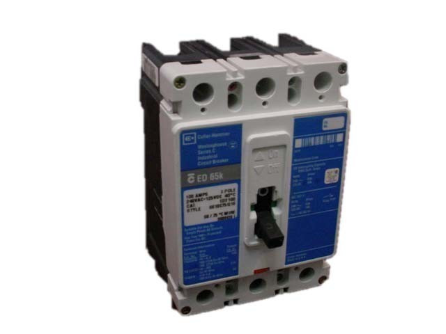 CUTLER HAMMER EHD3060 BU 60A 480V 3P USED