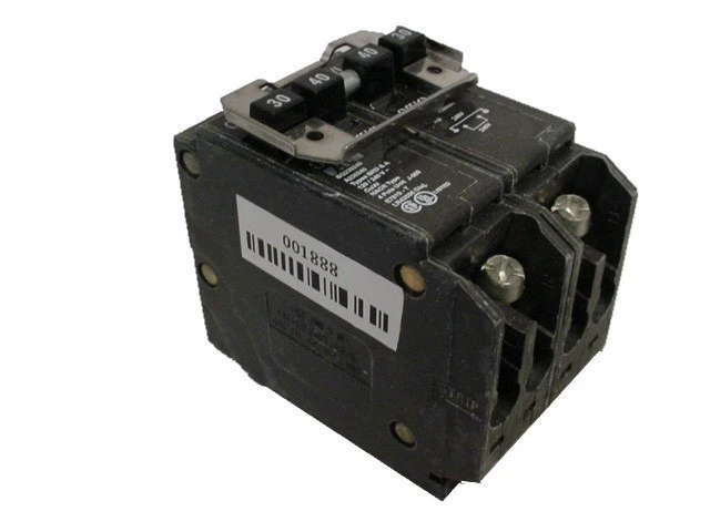 CUTLER HAMMER BQ230240 NS 30/40A 240V 4P 10K NEW QUAD