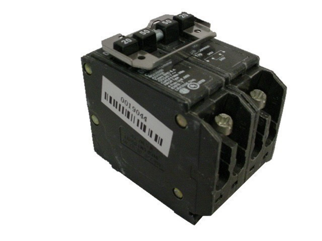 CUTLER HAMMER BQ220250 NS 20/50A 240V 4P {AIC}K NEW QUAD CUTLER HAMMER BQ220250 NS 20/50A 240V 4P {AIC}K NEW QUAD