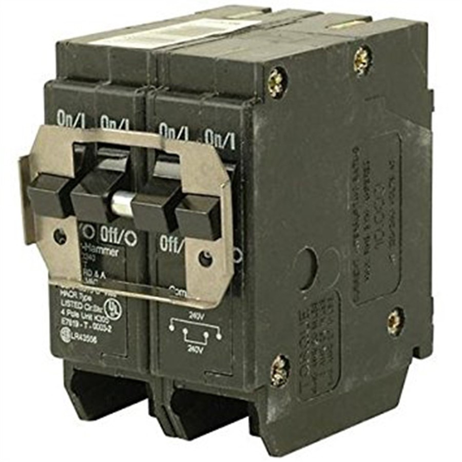 Cutler-Hammer BA220 Bolt-On Circuit Breaker – 20A 240V 2-Pole 1-Phase, New Open Box