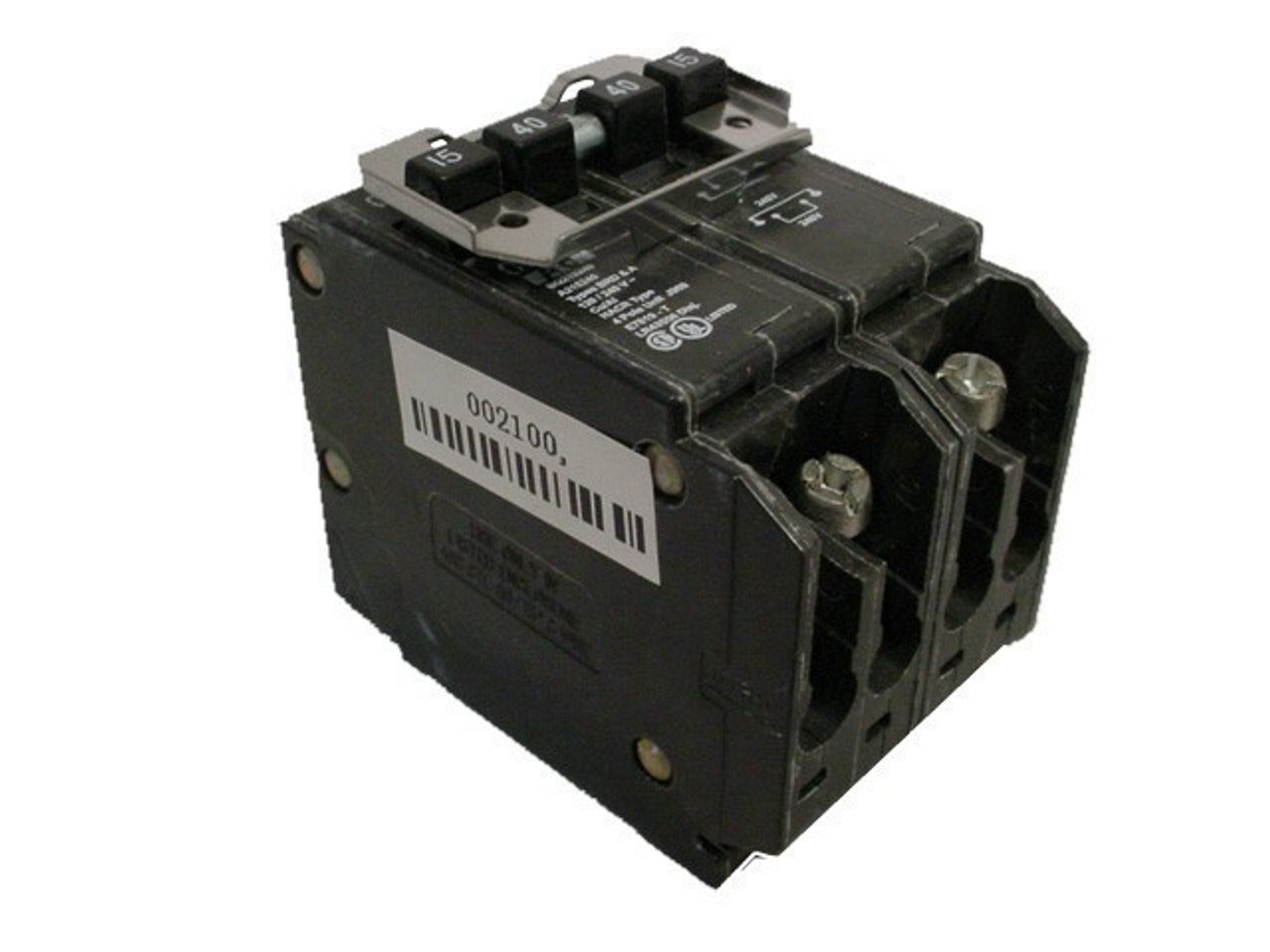 CUTLER HAMMER BQC215240 N 15/40A 240V 4P {AIC}K NEW CUTLER HAMMER BQC215240 N 15/40A 240V 4P {AIC}K NEW
