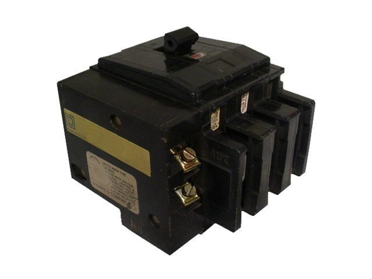 SQUARE D QOU3351021 35A 120V 3P 10K USED