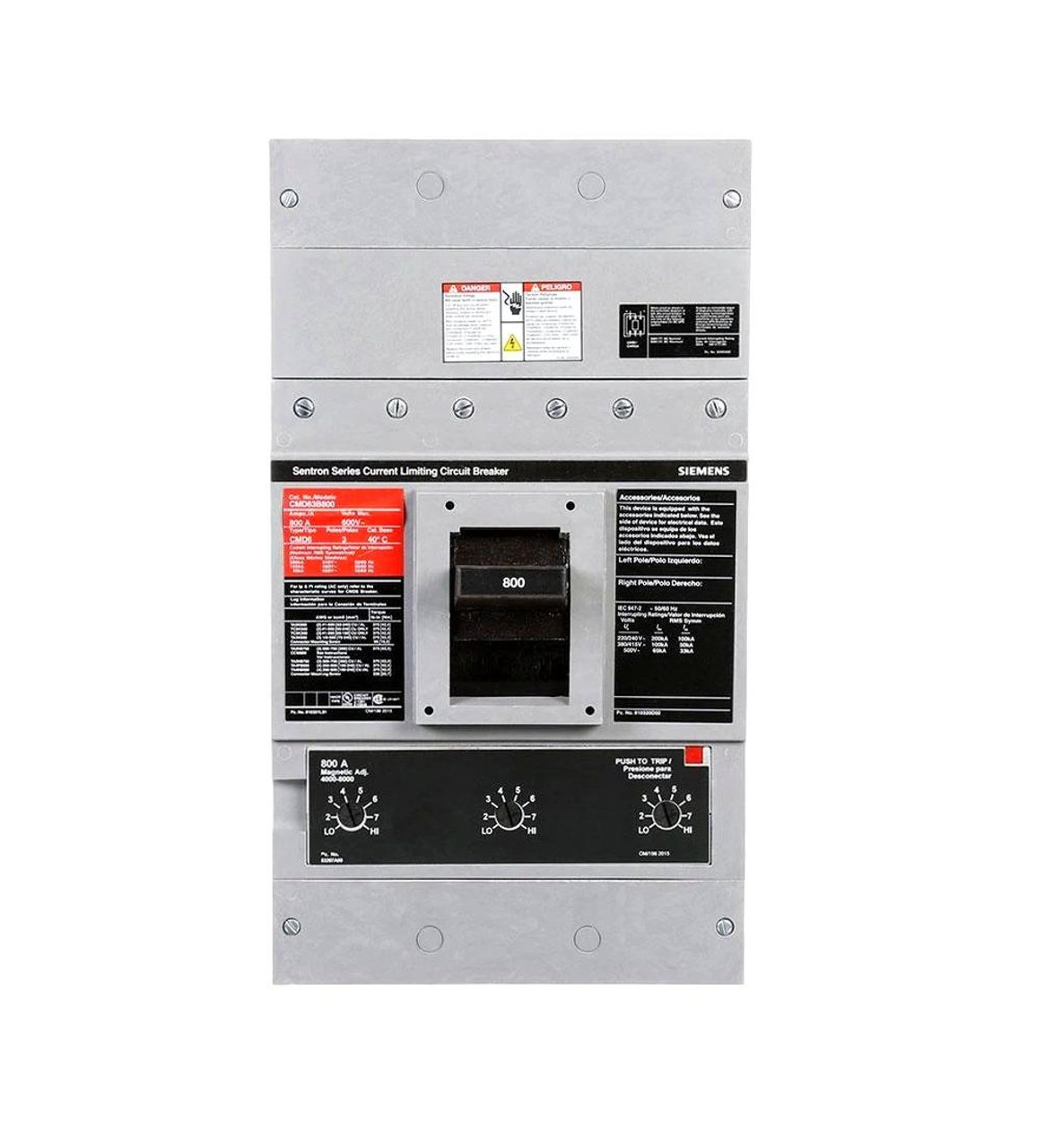 SIEMENS CMD63A800 N 800A 600V 3P NEW