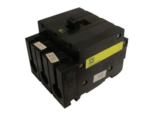 SQUARE D EHB34015 U 15A 480V 3P USED